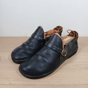 Fernand Comfort Shoes Loafers Mens 13B Black Leather Made in Michigan Comfort